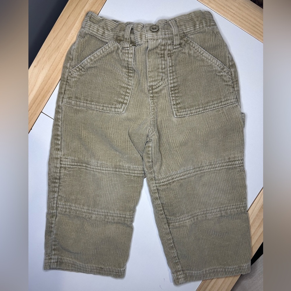 Simply Basic Kids Tan Corduroy Pants
